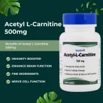 Acetyl L-Carnitine 500mg Capsules - Image 3