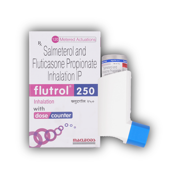 flutrol Flutrol 250 Inhaler (Salmeterol + Fluticasone) - Image 1