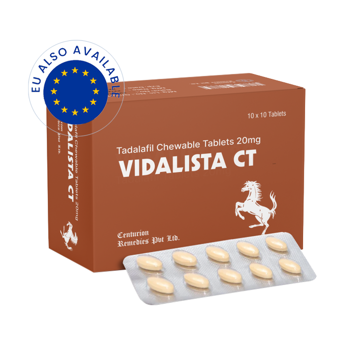 vidalista-ct20mg Vidalista CT 20mg (Tadalafil) - Image 1